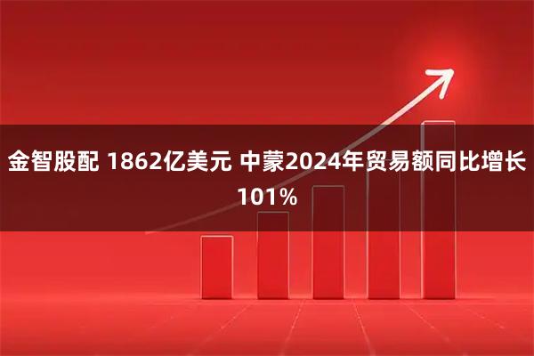 金智股配 1862亿美元 中蒙2024年贸易额同比增长101%