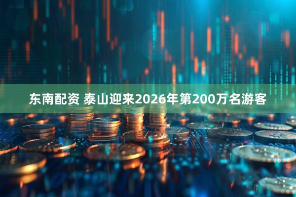 东南配资 泰山迎来2026年第200万名游客